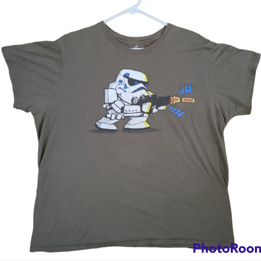 Starwars Pew Pew Disneyland Hanes T-shirt